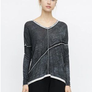 Kokun bamboo cashmere v neck, never worn